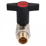 Кран шаровой Zeissler ф3/4" со сгоном с пласмас. маховиком