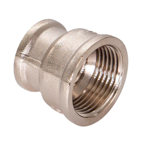 Муфта переходная никелированная Zeissler ф1 1/2"х1 1/4" внутренняя резьба