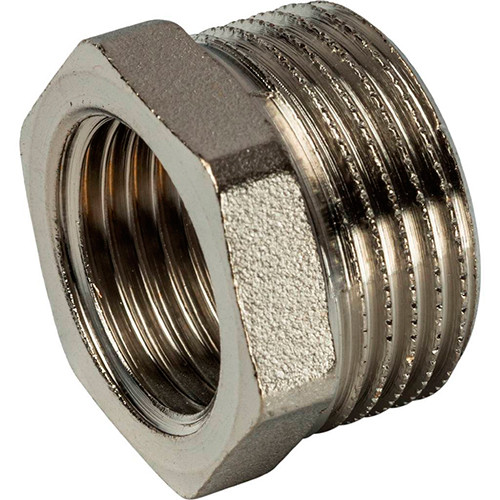 Футорка никелированная Stout ф2" НР х 3/4" ВР