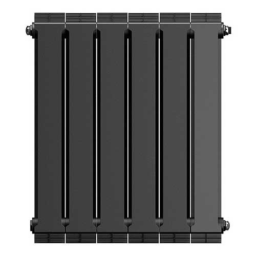 Радиатор биметаллический RoyalThermo PianoForte 500 Noir Sable 6 секций