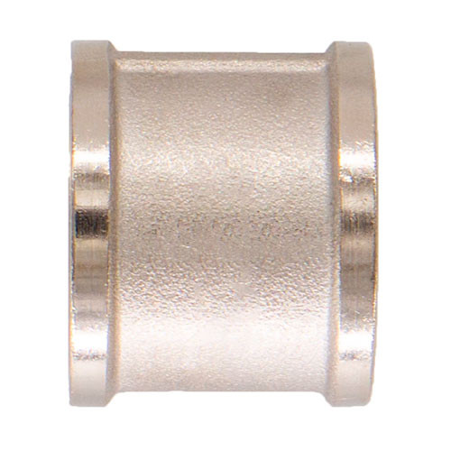 Муфта никелированная Zeissler ф1 1/4" внутренняя резьба