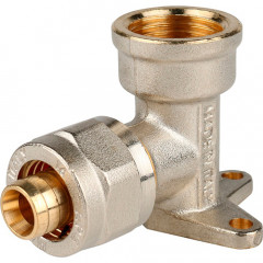 Уголок с креплением ф16х1/2" Stout