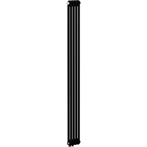Вертикальный радиатор Rifar Tubog DV1 2180/04 нижнее подключение Антрацит
