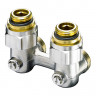 Узел Oventrop ZB нижнего подключения радиатора ф1/2" х 3/4" угловой