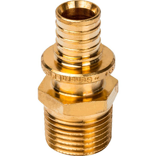 Переходник с наружной резьбой ф16xR 1/2" Stout