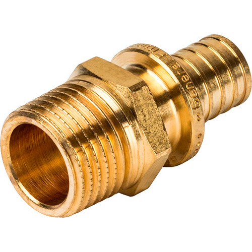 Переходник с наружной резьбой ф16xR 1/2" Stout