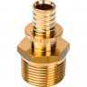 Переходник с наружной резьбой ф16xR 3/4" Stout