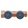 Коллектор Oventrop Multidis R ф3/4" х G 3/4" EU на 2 отвода
