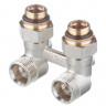 Узел Rehau нижнего подключения радиатора ф1/2" НР х 3/4" EK угловой
