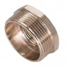 Футорка никелированная Zeissler ф1 1/2" НР х 1/2" ВР