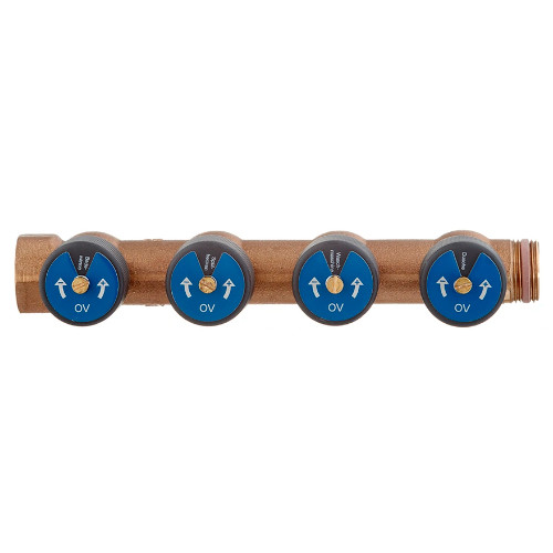 Коллектор Oventrop Multidis R ф3/4" х G 3/4" EU на 4 отвода