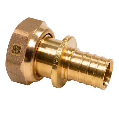 Переходник Рехау MX/MX+ ф16хG3/4" с накидной гайкой
