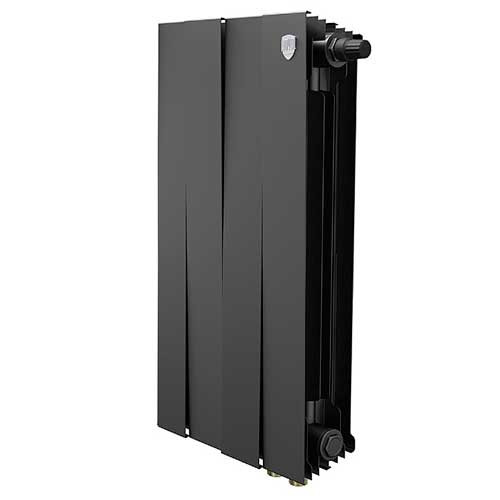 Радиатор биметаллический RoyalThermo PianoForte VDR80 500 Noir Sable 4 секции