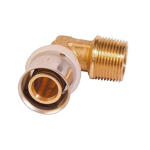 Пресс-уголок с наружной резьбой Comisa ф20х1/2"