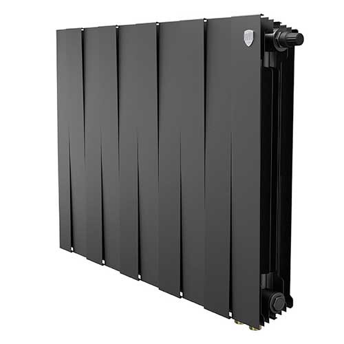 Радиатор биметаллический RoyalThermo PianoForte VDR80 500 Noir Sable 10 секций