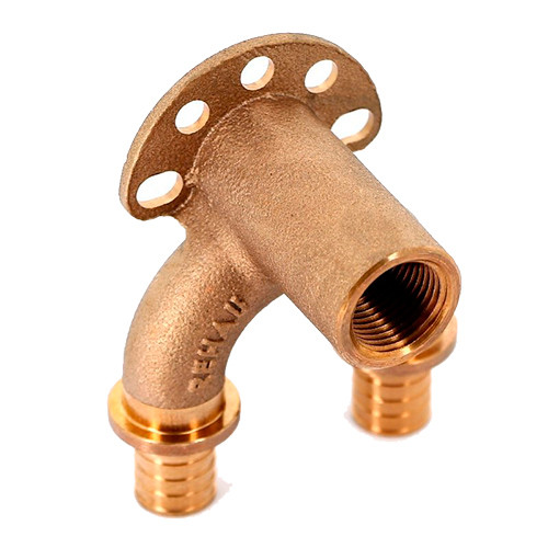 Угольник настенный Rehau Rautitan RX/RX+ ф16хRp1/2" проходной длинный