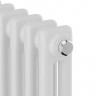 Вертикальный радиатор RoyalThermo Insignia C2180/12 боковое подключение Ral 9016