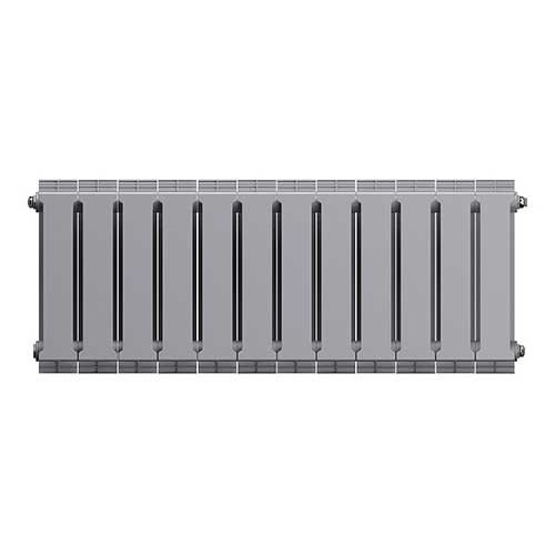 Радиатор биметаллический RoyalThermo PianoForte 300 Silver Satin 12 секций
