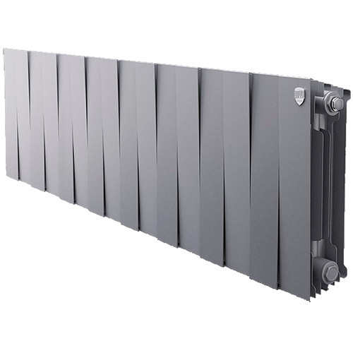 Радиатор биметаллический RoyalThermo PianoForte 300 Silver Satin 16 секций