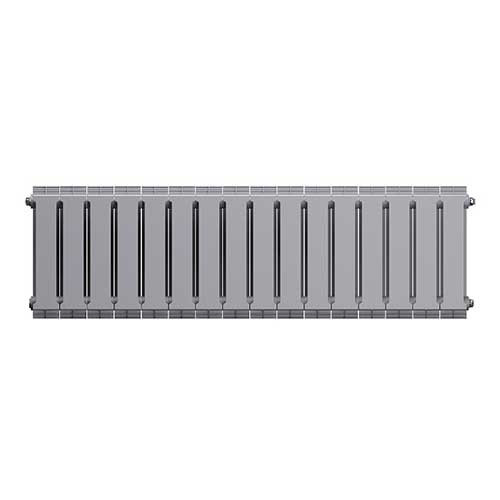Радиатор биметаллический RoyalThermo PianoForte 300 Silver Satin 16 секций