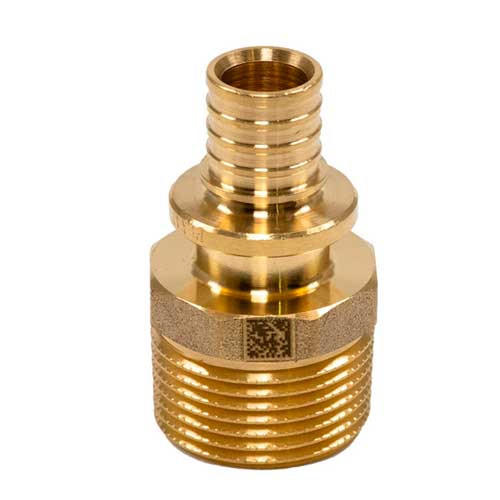 Переходник Рехау MX/MX+ ф40хR1 1/4" с наружной резьбой