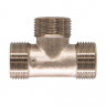 Тройник никелированный Zeissler ф1 1/2" наружная резьба