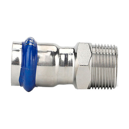 Пресс-муфта Zeissler ф18 мм х 3/4" ВПр-НР