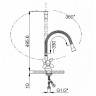 Смеситель Hansen для кухни H52052T