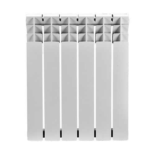 Радиатор биметаллический Smart Install biEasy One 500 боковое подключение 6 секций