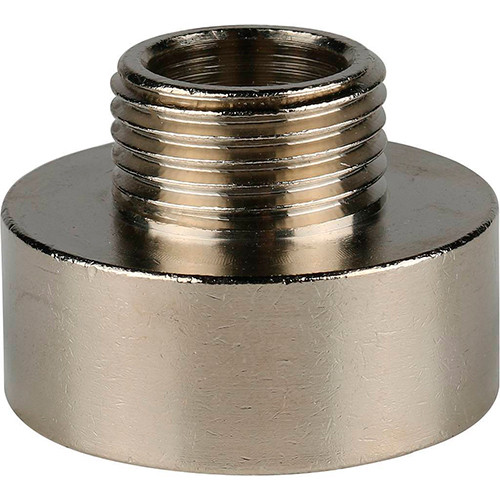 Переходник никелированный Stout ф1" ВР х 3/4" НР