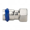 Пресс-муфта Zeissler ф22 мм х 1" ВПр-ВР