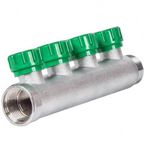 Коллектор Zeissler ф1" х 3/4" EU на 4 отвода