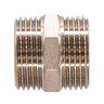 Ниппель никелированный Zeissler ф1 1/2" наружная резьба