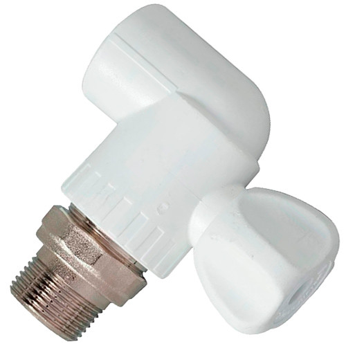 Кран шаровой SPK ф20х1/2" для радиатора угловой