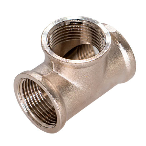 Тройник никелированный Zeissler ф3/4" внутренняя резьба