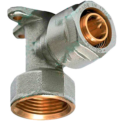 Уголок с креплением ф20х1/2" Comisa
