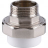 Муфта разъемная SPK ф25х1/2" с наружной резьбой