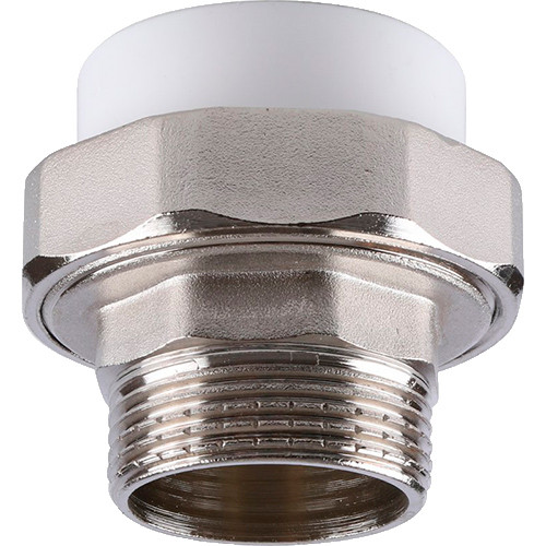Муфта разъемная SPK ф25х1/2" с наружной резьбой