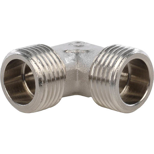 Угольник никелированный Stout ф1/2" наружная резьба
