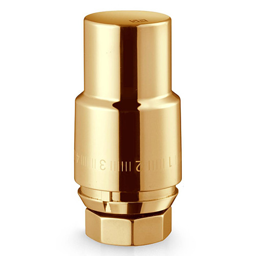 Термоголовка Royal Thermo жидкостная Design PRO М30х1.5 золото