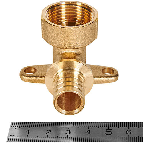 Угольник настенный Rommer ф20 мм х Rp3/4"