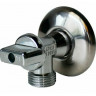 Кран шаровой угловой Elsen ф1/2" х 1/2" для стиральных машин с розеткой