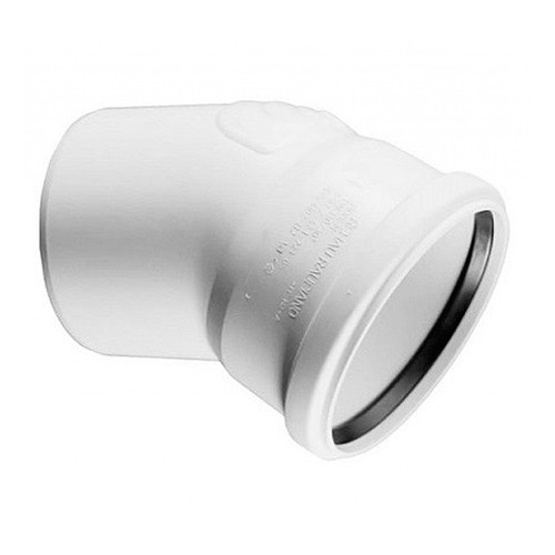 Отвод 15° Rehau ф110 мм Raupiano plus