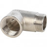 Угольник никелированный Stout ф3/4" ВР-НР