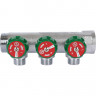Коллектор Stout ф3/4" х 1/2" TP на 3 отвода