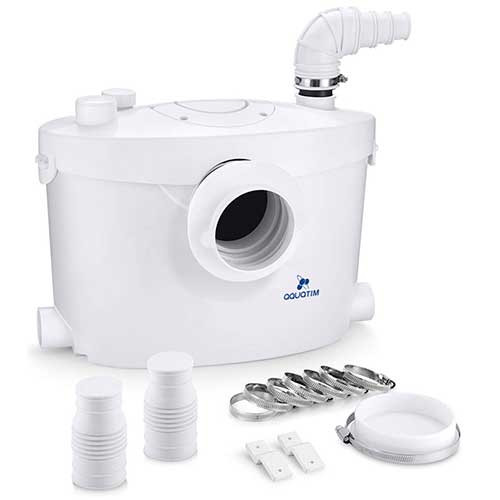 Насос канализационный AquaTim AM-STP-400UP с измельчителем