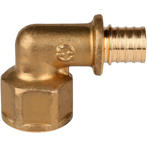 Угольник с внутренней резьбой ф16xG 3/4" Stout