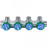 Коллектор Stout ф3/4" х 1/2" TP на 4 отвода
