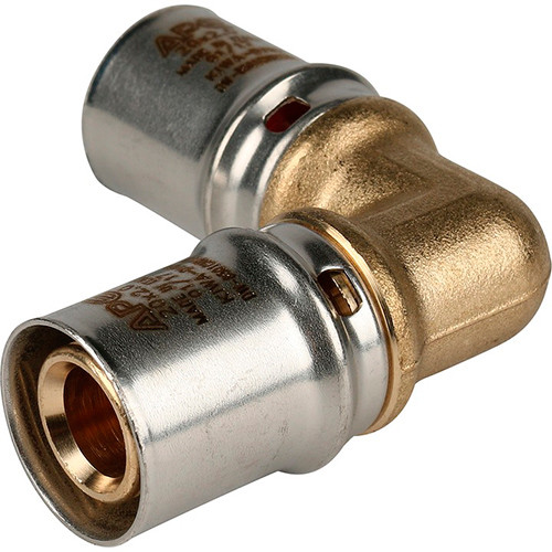 Пресс-уголок 90° Stout ф26х26 мм