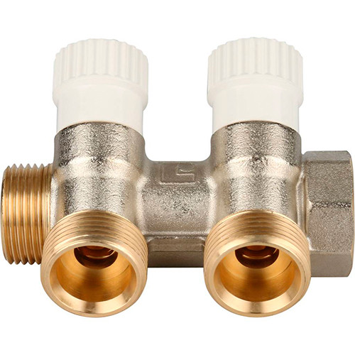 Коллектор распределительный Stout ф3/4" х 3/4" EU на 2 отвода